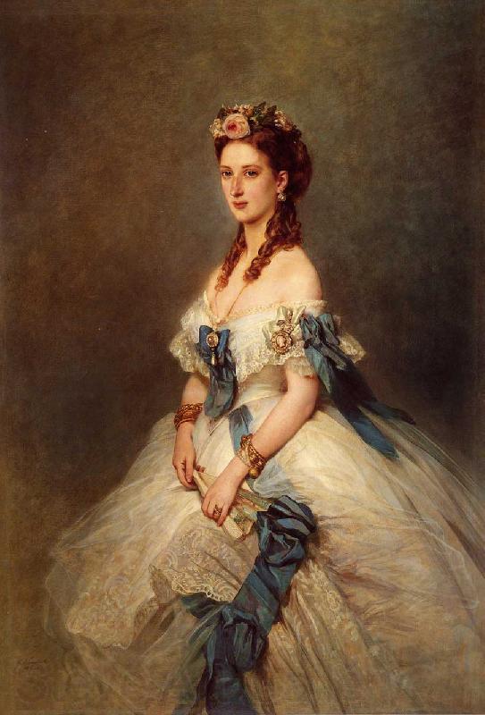Franz Xaver Winterhalter Alexandra, Princess of Wales Spain oil painting art